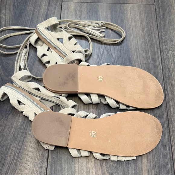 Free People Mesa Verde Gladiator Lace-Up Sandal 39/8 - Picture 3 of 3